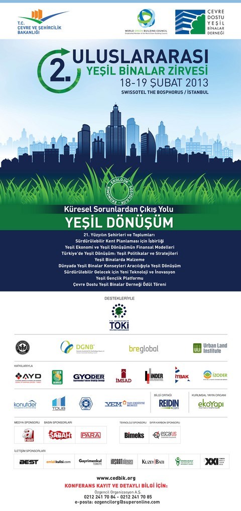 II. Uluslararası Yeşil Binalar Zirvesi