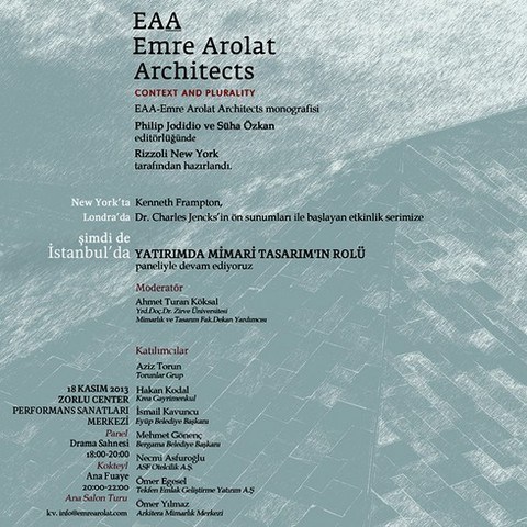 'Yatırımda Mimari Tasarımın Rolü' Paneli