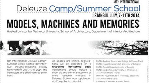 Uluslararası Deleuze Araştırmaları Konferansı ve Yaz Kampı