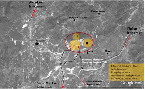 Düzce Üniversitesi Konuralp Yerleşkesi Gelişim Planı Kentsel Tasarım Yarışması