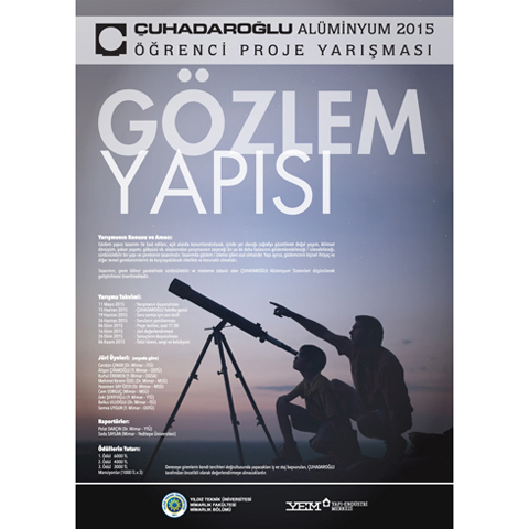 Çuhadaroğlu Alüminyum 2015 Öğrenci Proje Yarışması