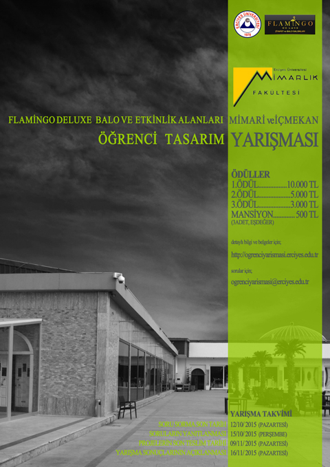 Flamingo Deluxe Balo ve Etkinlik Alanları Mimari ve İç Mekan Öğrenci Tasarım Yarışması