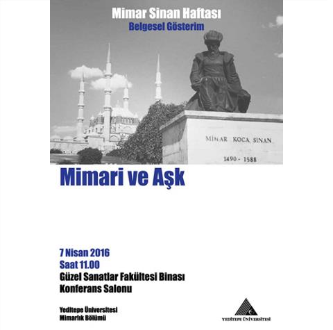 "Dünya Kubbe Mimarisinde Sinan"