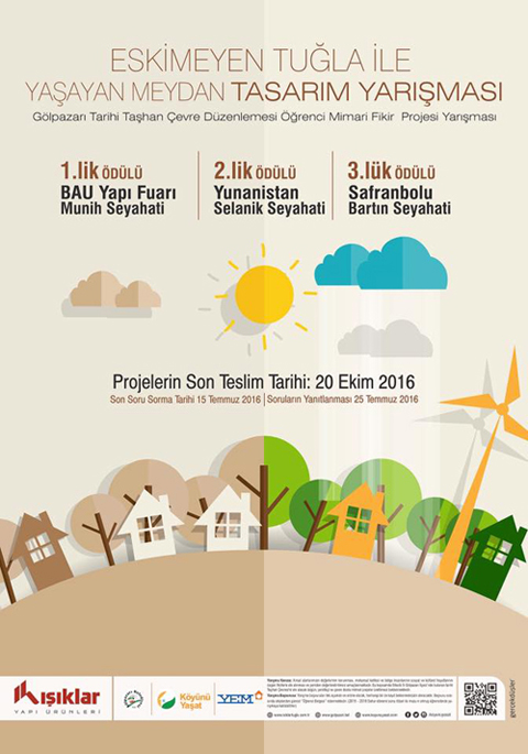 Gölpazarı Tarihi Taşhan Çevre Düzenlemesi Öğrenci Mimari Fikir Projesi Yarışması