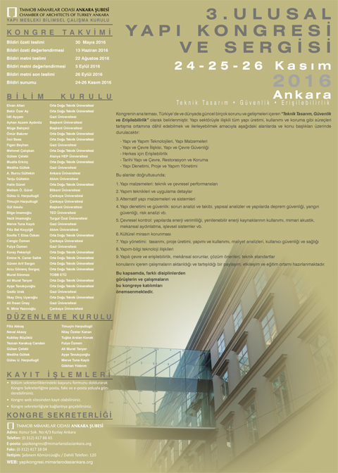3. Ulusal Yapı Kongresi ve Sergisi