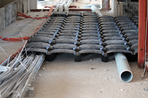 Betonarme Yükseltilmiş Döşeme İçin Kör Kalıp Sistemi: MODULO ŞAPALTI