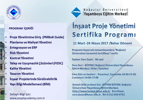 BÜYEM'den İnşaat Sektörü Profesyonellerine Özel Eğitimler