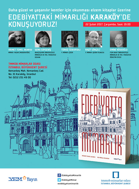 'Edebiyatta Mimarlık' Konferanslarının 4. Durağı Karaköy