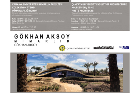 Gökhan Aksoy Mimarlık Proje Sergisi Çankaya Üniversitesi'nde