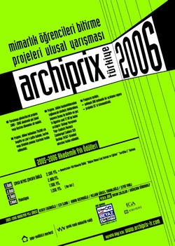 ARCHİPRİX Türkiye 2006 Ödül Töreni ve Sergisi