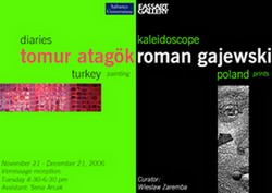 Tomur Atagök & Roman Gajevski Sergisi Sabancı Üniversitesi Sanat Galerisi'nde