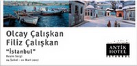 "İstanbul'' Resim Sergisi Antik Hotel'de