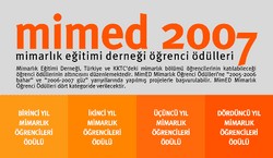 MİMED 2007 Mimarlık Öğrencileri Proje Ödülleri