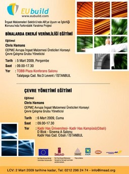 İMSAD'dan Binalarda Enerji Verimliliği ve Çevre Yönetimi