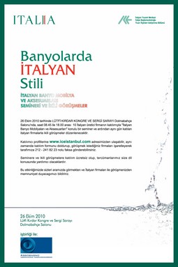 İtalyan Banyo Mobilyaları Ve Aksesuarları Semineri