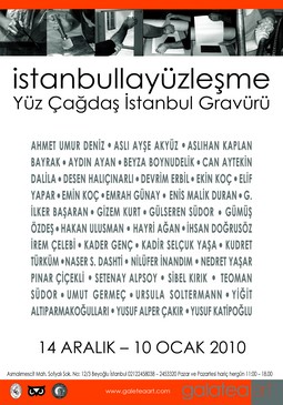 "istanbullayüzleşme": Yüz Çağdaş İstanbul Gravürü