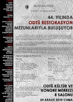 "ODTÜ Restorasyon Mezunları Buluşması"