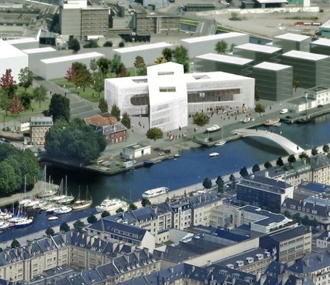 OMA, Caen Kütüphanesi ile Fransa'ya Yayılıyor