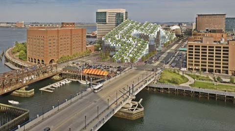 Boston için Çevre Dostu Çatılar