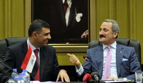 Bakan Çağlayan Irak Konut ve İmar Bakanı ile Görüştü