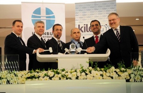 KİLER GYO İMKB'de İşlem Görmeye Başladı