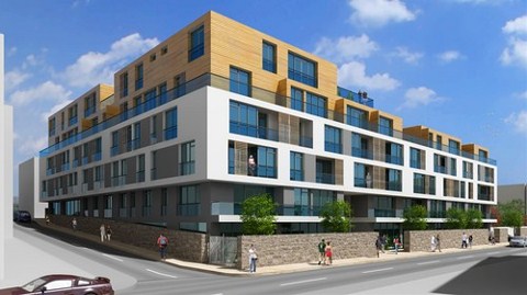 Tekfen Bomonti Apartmanları AKG Gazbeton ile Yükseliyor