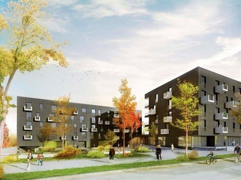 AllesWirdGut Architects'ten Lüksemburg'a 'Pasif Ev' Standartlı Karma Proje