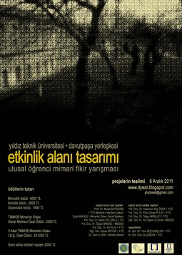 YTÜ Davutpaşa Yerleşkesi Etkinlik Alanı Tasarımı Ulusal Öğrenci Mimari Fikir Yarışması