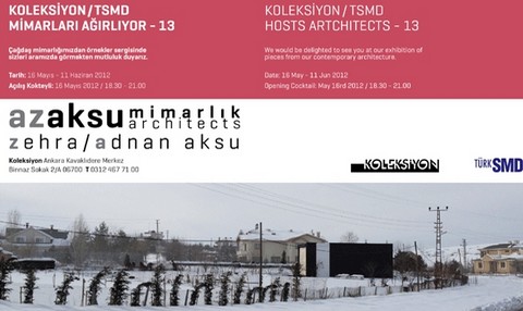 'Koleksiyon / TSMD Mimarları Ağırlıyor' Sergileri, AZ Aksu ile Devam Ediyor