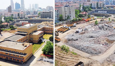Şişli Likör Fabrikası ‘Korunmak’ Üzere Yıkıldı