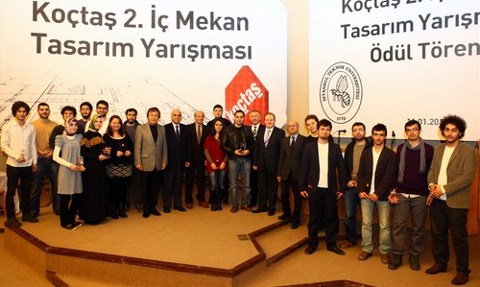 Koçtaş İç Mekan Tasarım Öğrenci Yarışması'nın Kazananları Ödüllerini Aldı